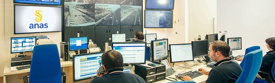 Picture of one of our monitoring centres