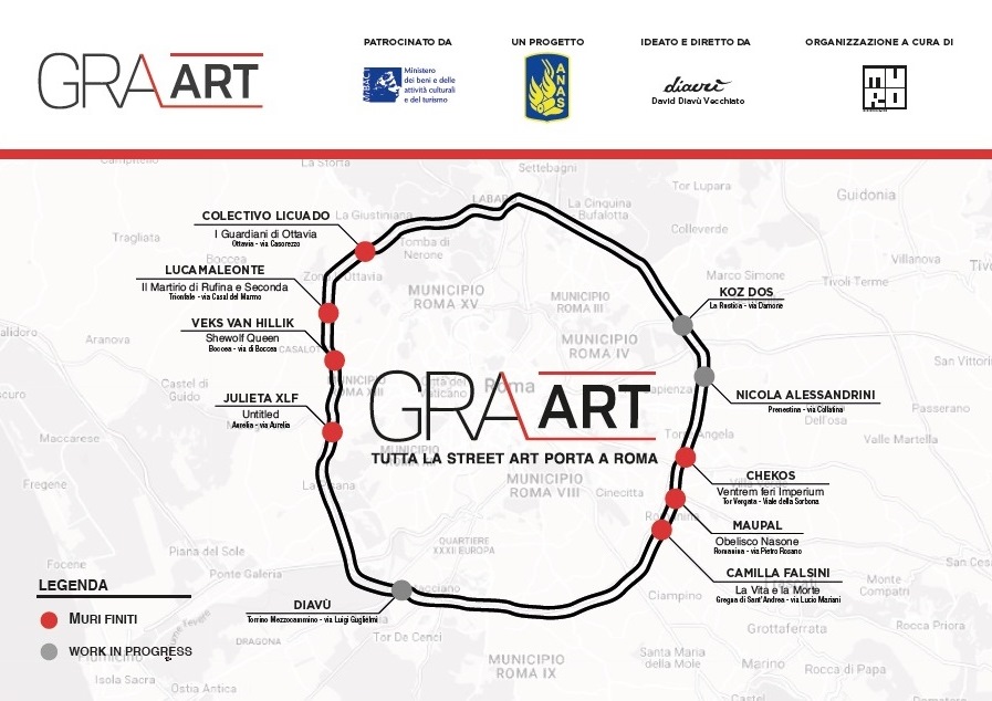 mappa GRAArt mappa GRAArt