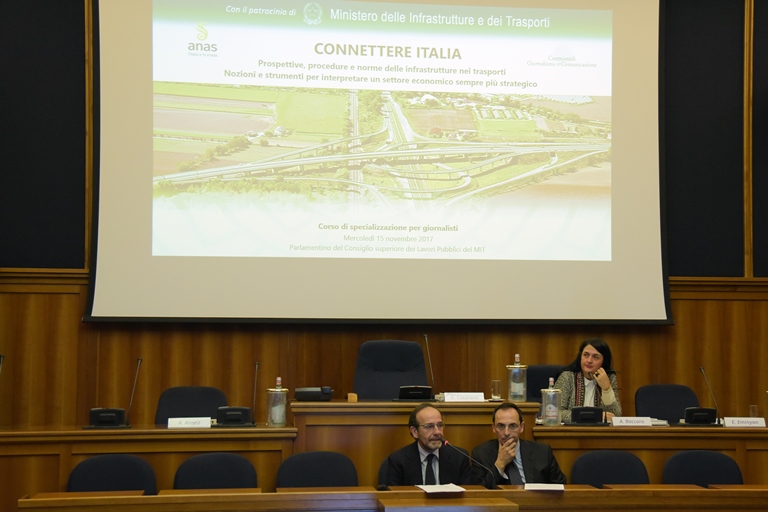 Corso di specializzazione per giornalisti  “Connettere Italia” - Riccardo Nencini