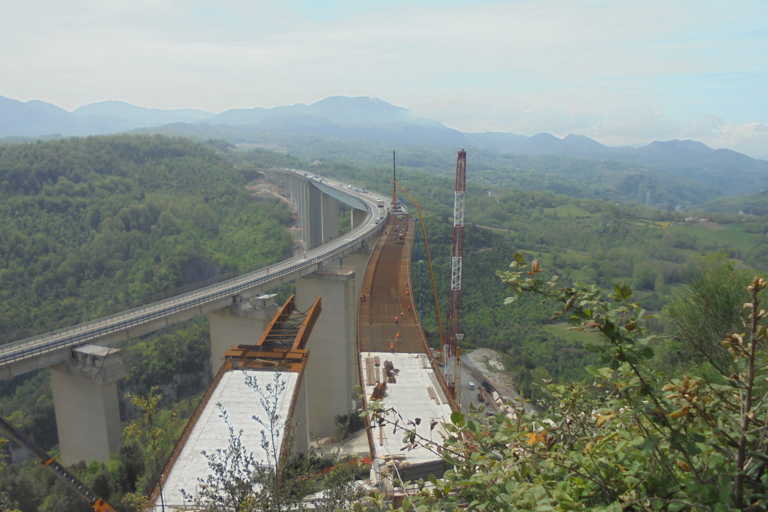  A3 Salerno Reggio Calabria, Viadotto Italia lato Salerno