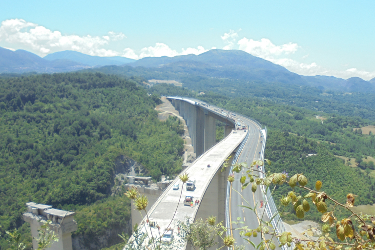 A3 Salerno Reggio Calabria, Viadotto Italia lato Salerno