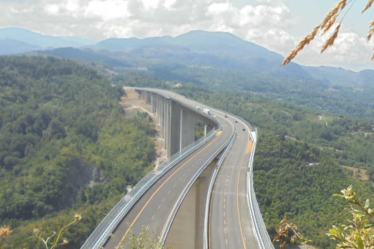 A3 Salerno Reggio Calabria, Viadotto Italia lato Salerno