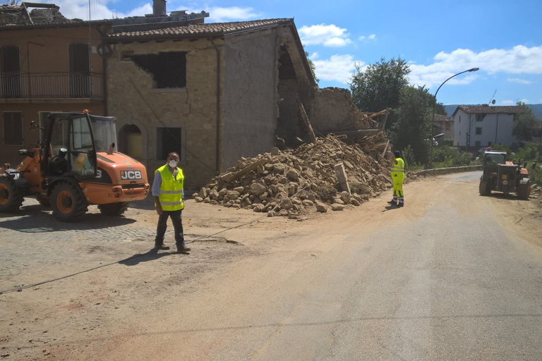 Amatrice LAzio Sisma CeEntro Italia