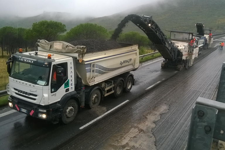 A3 Salerno-Reggio Calabria, viadotto Colle Lazzarello, tratto Morano-Frascineto