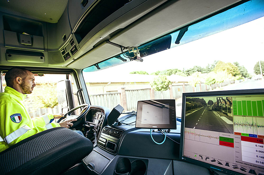 Addetto Anas al monitoraggio