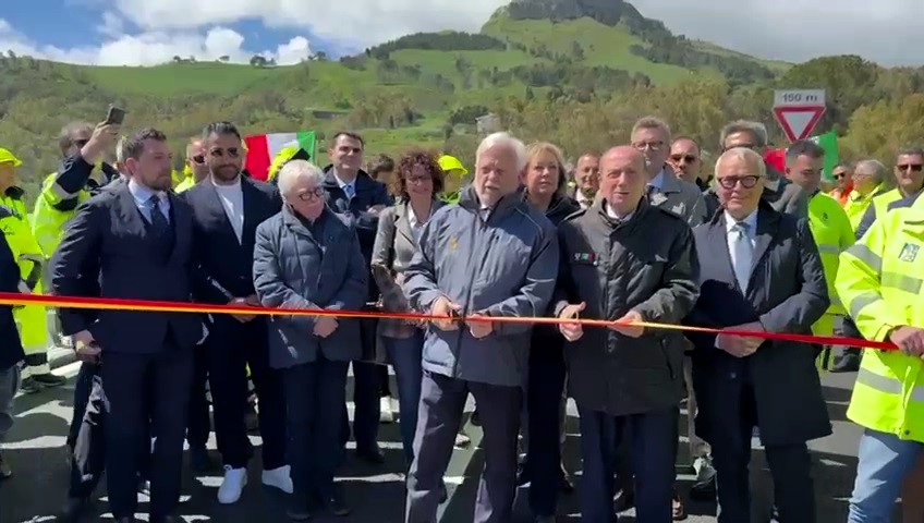 Apertura svincolo di Enna
