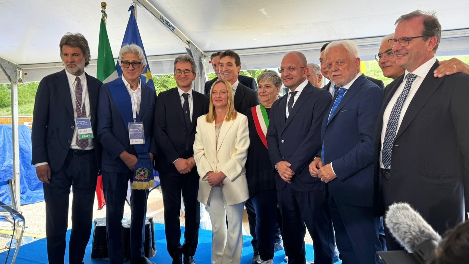 Avvio lavori Pedemontana Sud delle Marche