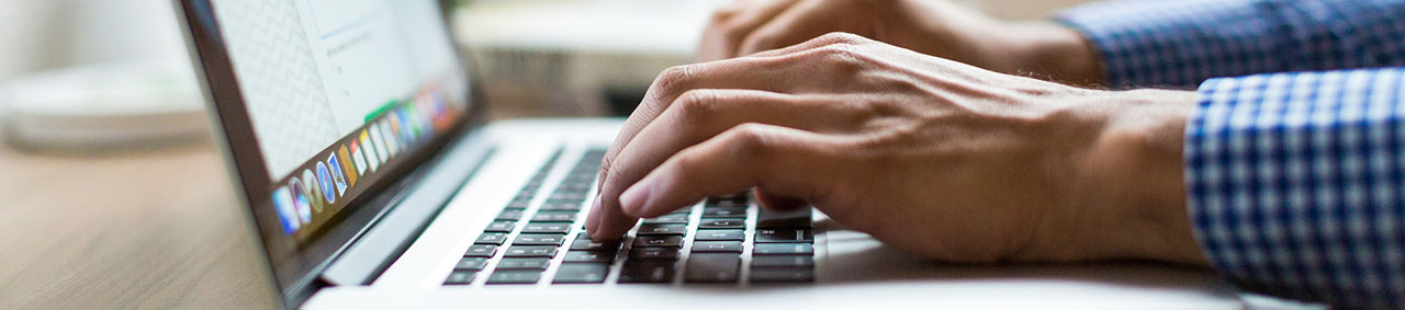 Immagine di lavoro al PC