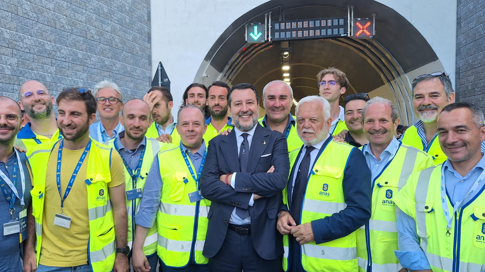 Cerimonia Tunnel di Tenda.