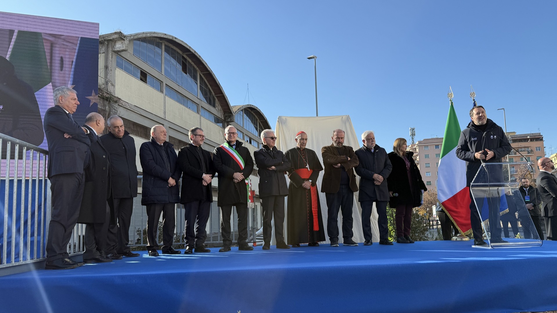 Roma - intitolazione Ponte San Francesco d'Assisi