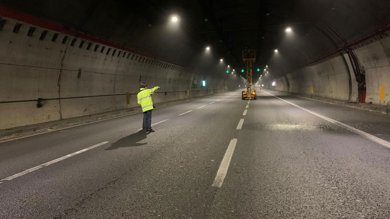 Galleria Appia, sicurezza e illuminazione LED