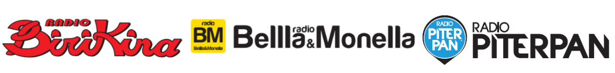 Loghi Radio Birikina, Radio Bella & Monella, Radio Piterpan