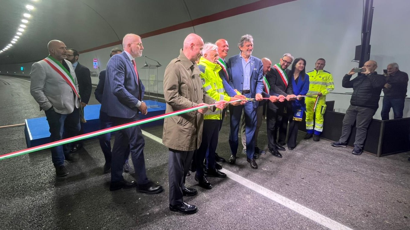 Inaugurazione SS260 Picente 22.05.25 (foto Anas)