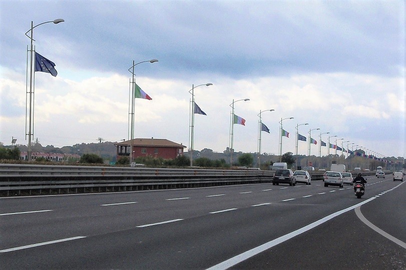 Autostrada Roma - Aeroporto di Fiumicino