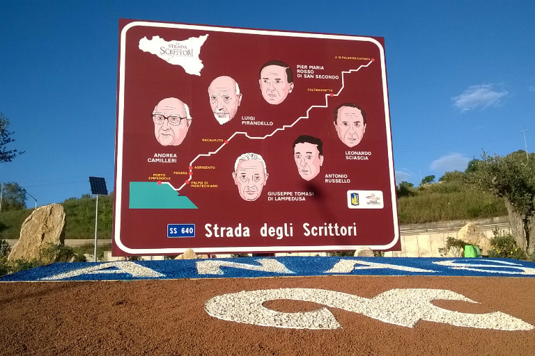 Sicilia SS640 cartello turistico