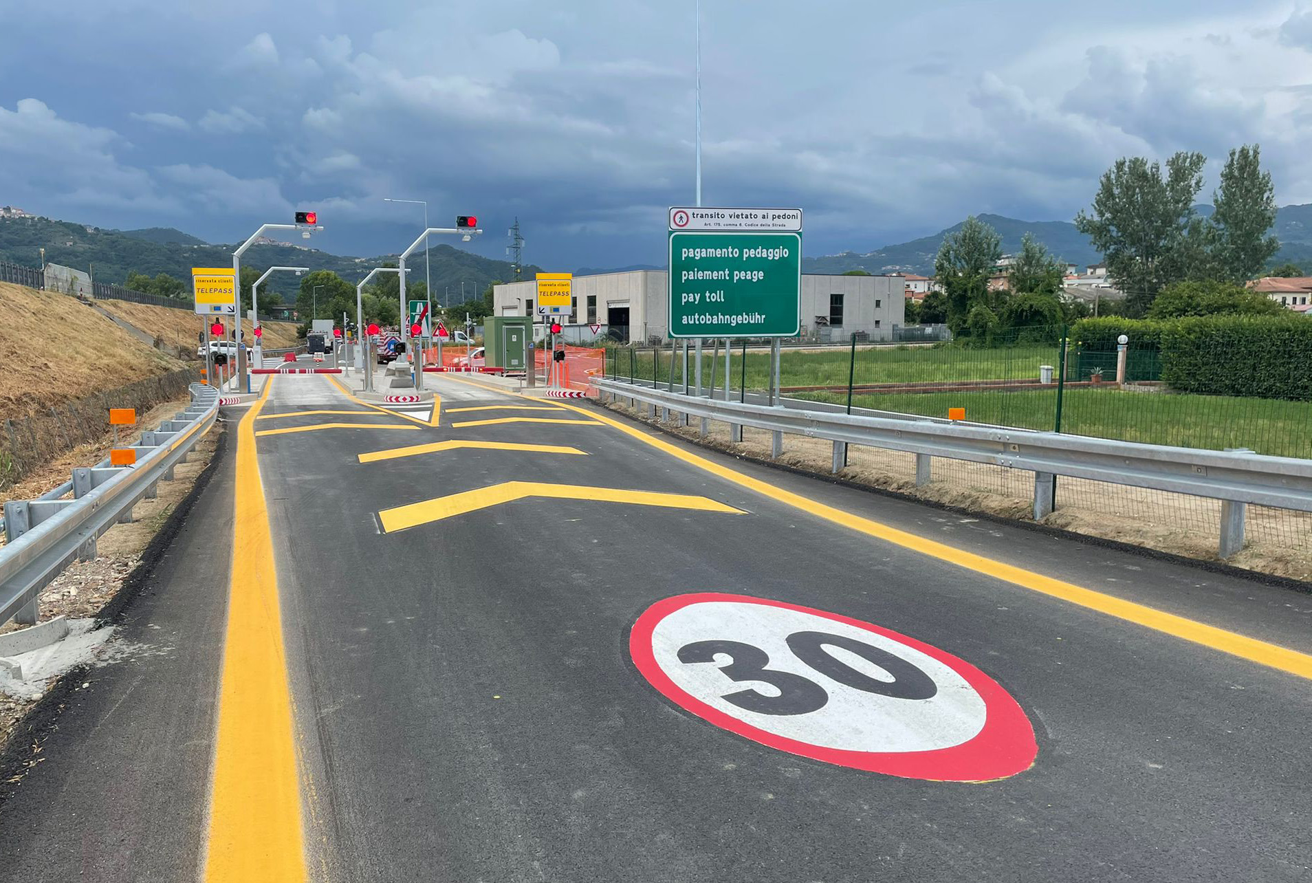 Aulla - Rampa connessione A12