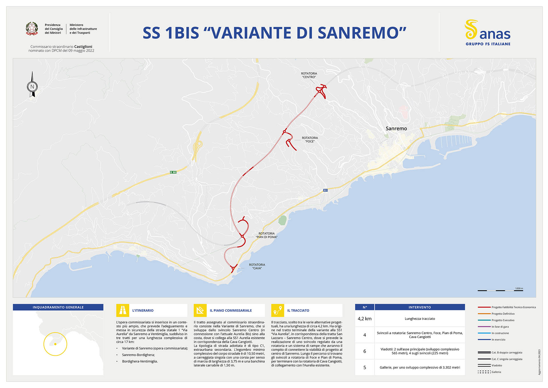 Apri il pdf della mappa SS1 bis Imperia Commissario Castiglioni