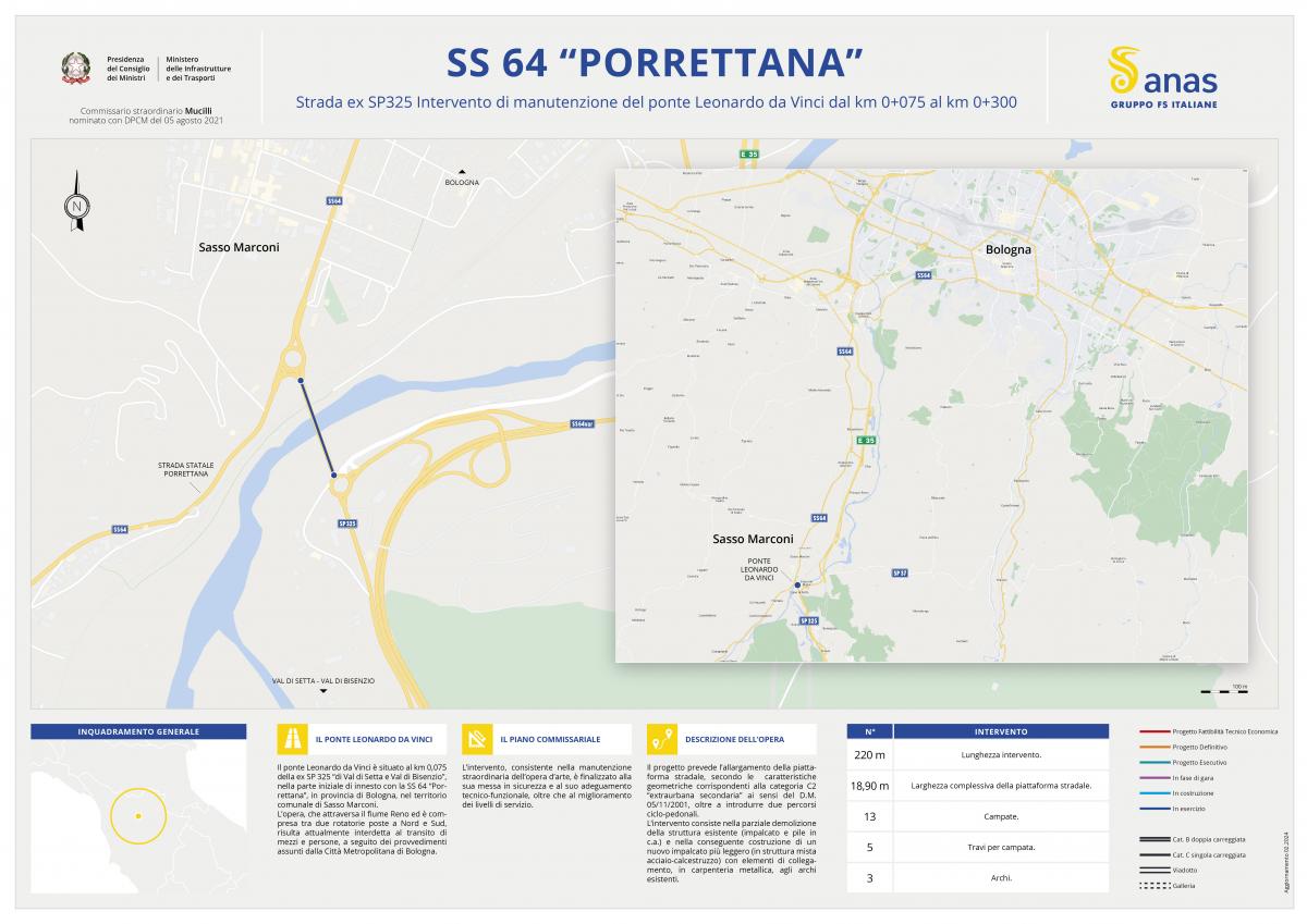 Apri il pdf della mappa ponte L. Da Vinci