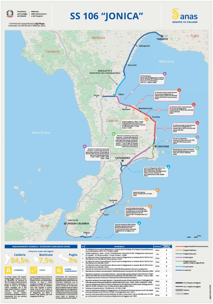 Scarica il pdf della mappa "SS 106 Jonica"&nbsp;