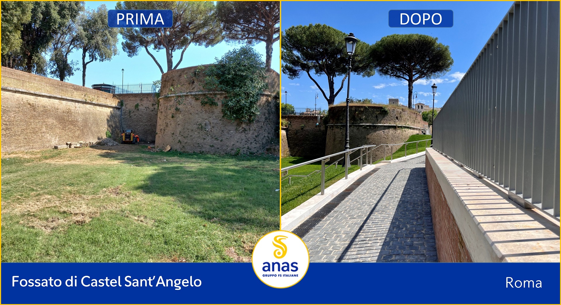 Prima e dopo i lavori