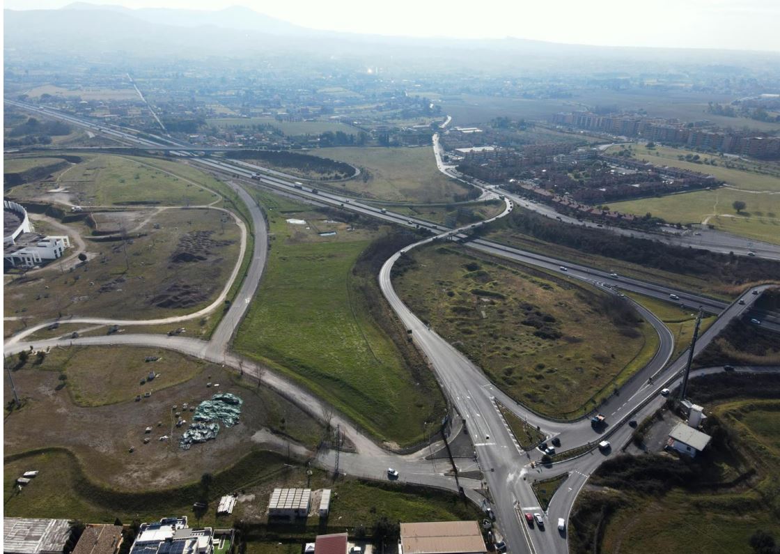Ante operam - intersezione Via di Passo Lombardo