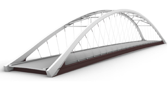 Render del nuovo ponte