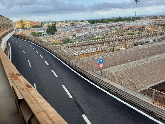 Post intervento in estradosso