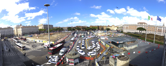 Molo taxi Piazza dei 500