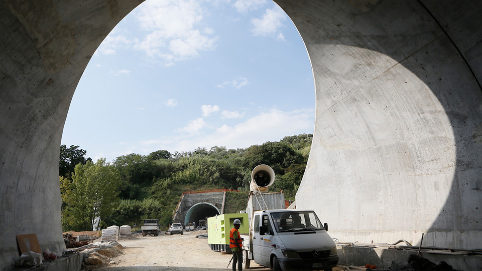 Liguria, Variante SS1 Aurelia La Spezia - lavori 3° Lotto tra Felettino e Raccordo Autostradale
