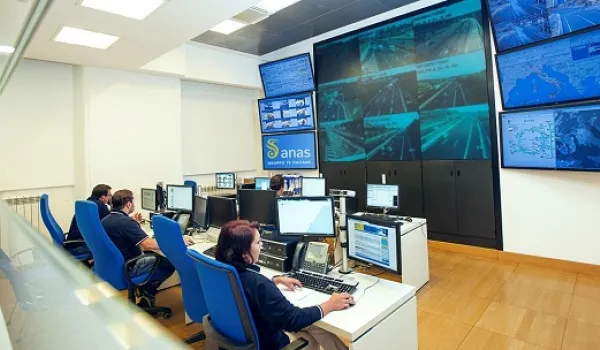 Sala situazioni Anas