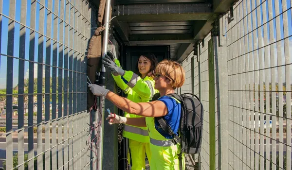 Tecnici Anas al lavoro