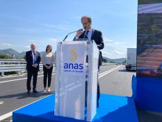 Nuovo ponte Badino - Presidente Anas Edoardo Valente