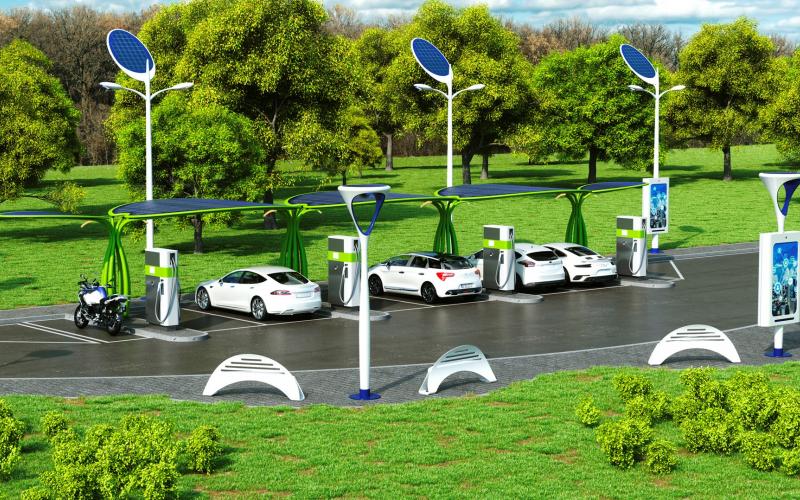 Green Island - charging stations