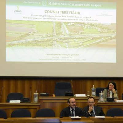 Corso di specializzazione per giornalisti  “Connettere Italia” - Riccardo Nencini