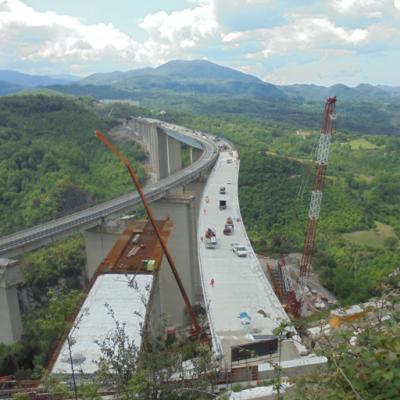  A3 Salerno Reggio Calabria, Viadotto Italia lato Salerno