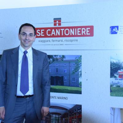 Presentazione bando Case cantoniere, Il Presidente Anas, Gianni Vittorio Armani