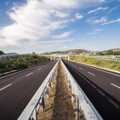 Itinerario Perugia-Ancona, nuova strada statale 318 - Svincolo di Valfabbrica, direzione Ancona