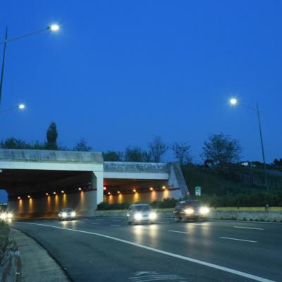 Ripristinata l'illuminazione sul Grande Raccordo Anulare di Roma