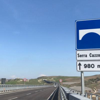 Sicilia SS640 viadotto Serra Cazzola I