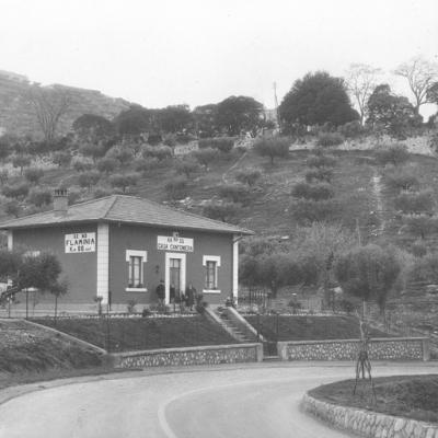 Umbria, strada statale 3 'Via Flaminia', casa cantoniera al km 88,447