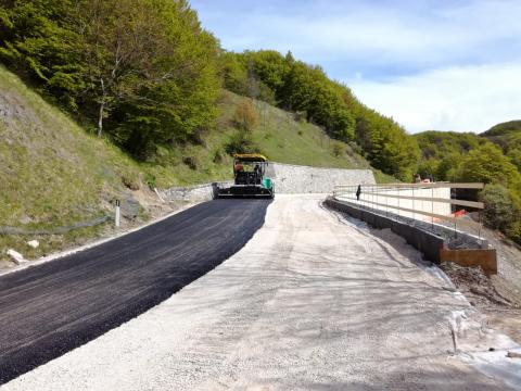 Lavori sulla strada statale 73bis “di Bocca Trabaria” 