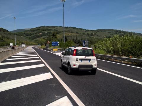 Flaminia pavimentazione Foligno Nord