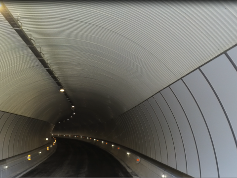 A2 Autostrada del Mediterraneo, galleria Tribito dopo i lavori