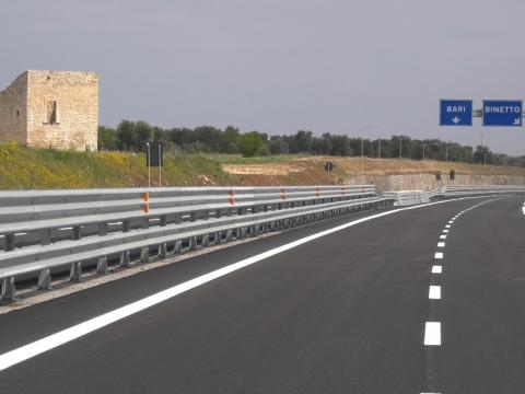 Strada statale 96 “Barese”, tratto tra Toritto e Modugno