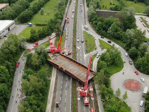 Varo del nuovo Ponte di Annone Brianza