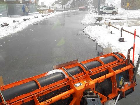 30 agosto 2020, nevicata al Gran San Bernardo