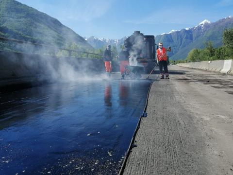 Lavori sulla pavimentazione tra Pieve Vergonte e Anzola d’Ossola 