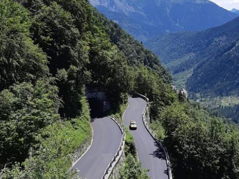 Lavori in corso sulla statale 52 bis Carnica