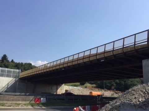 Il nuovo ponte di Civate, in provincia di Lecco