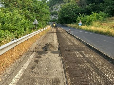 Macchine operatrici al lavoro in provincia di Alessandria